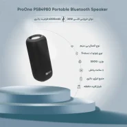 اسپیکر بلوتوثی قابل حمل پرووان مدل PSB4980